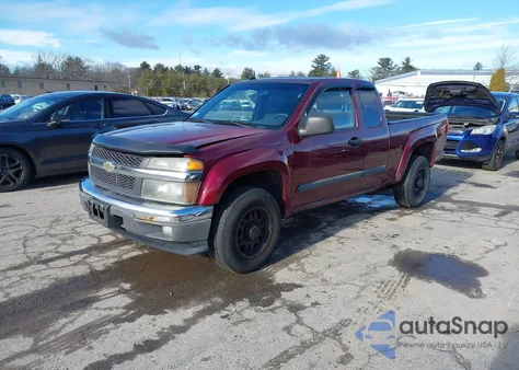 2008 Chevrolet Colorado Lt from USA, damaged, VIN 1GCDT19E788106195